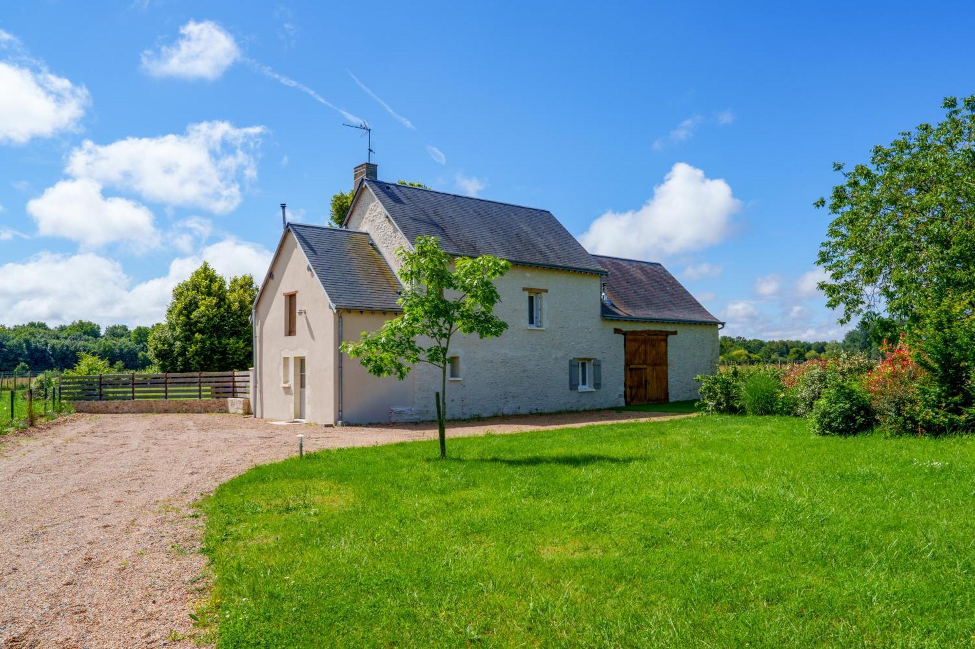 Maison Campagne Proche Tours Et Loches 6 Personnes Saint-Branchs Eksteriør billede